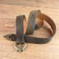 Preview: 4 x 143 cm - High Middle Ages Belt Antique Brown, Buckle AB