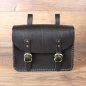 Preview: Gürteltasche, gross, Buchtasche, schwarz