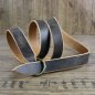 Preview: 3 x 142 cm - Ring Belt Antique Brown, Ring Color: Antique Brass
