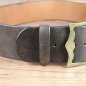 Preview: Belt loop for wide belts, antique brown