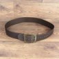 Preview: 6 x 137 cm pirate belt, buffalo leather, brown / circumference for 108 - 130 cm