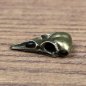 Preview: Hat decoration crow skull antique brass