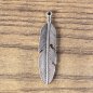 Preview: Hat ornament feather with eyelet – AS