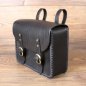 Preview: Gürteltasche, gross, Buchtasche, schwarz