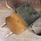 Preview: Handtasche, groß, Buchtasche - Antik-Braun
