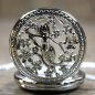 Preview: Glas Kugeluhr, Altsilber
