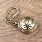 Preview: Schlüsselanhänger Kompass im Antik-Stil