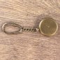 Preview: Schlüsselanhänger Kompass im Antik-Stil