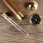 Preview: Spazierstock mit Kompass und Geheimversteck