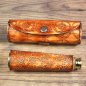 Preview: Teleskop / Fernrohr - mit Ledergriff, 33 cm, mit Lederetui