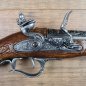 Preview: Replica - Large Tromblon Flintlock Pistol, Gray, 18th Century
