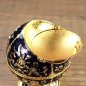Preview: Aschenbecher "Barock Ball", Farbe: Gold / Blau