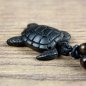 Preview: Amulett - Schildkröte "Tortuga", schwarz