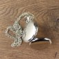 Preview: Schlichte Taschenuhr mit Klappdeckel, Farbe: Silber