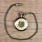 Preview: Klassische Mechanische Uhr ohne Klappdeckel, Halbautomatik, Zifferblatt Beige