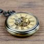 Preview: Klassische Mechanische Uhr ohne Klappdeckel, Halbautomatik, Zifferblatt Beige