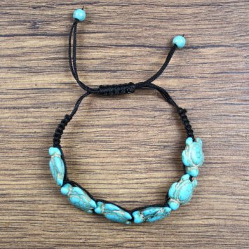 Preview: Armband türkise Schildkröten
