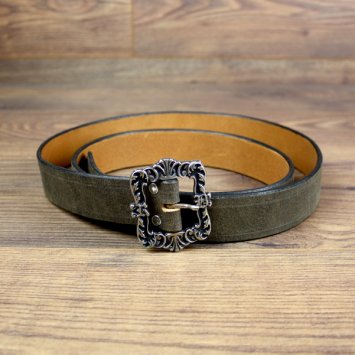 3.5 x 138 cm - Baroque Belt, Antique Brown, AS