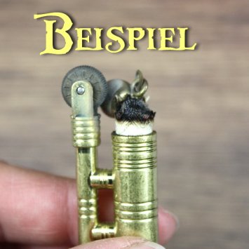 Lunten Feuerzeug - Silber Optik