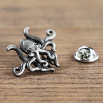 Oktopus Pin