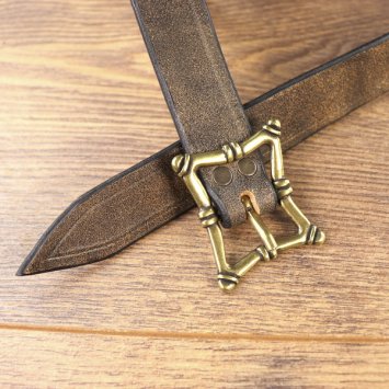 2,5 x 145 cm - Renaissance Gürtel, Antik-Braun - AM