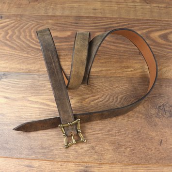 2,5 x 145 cm - Renaissance Gürtel, Antik-Braun - AM