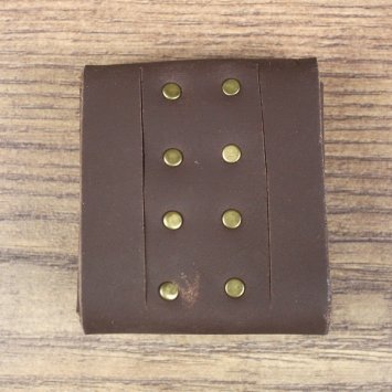 Preview: Kleine Geldbörse, braun