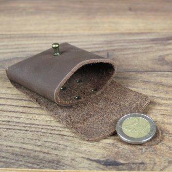 Preview: Kleine Geldbörse, braun