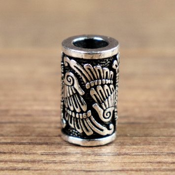 Preview: 6 mm - Haarperle Wikinger Rabe - AS