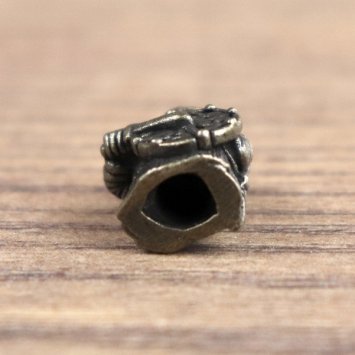 4 mm hair bead viking - AM