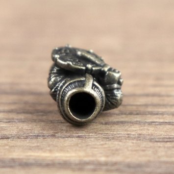 4 mm hair bead viking - AM