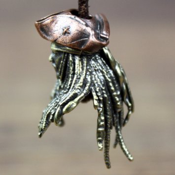 5 mm hair bead "Captain Jack Sparrow" - AM - with and without tricorn hat