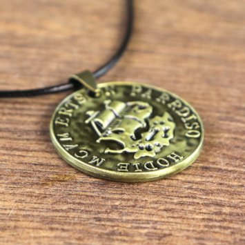Pirate Amulet, Coin with Head and Ship (2.0)