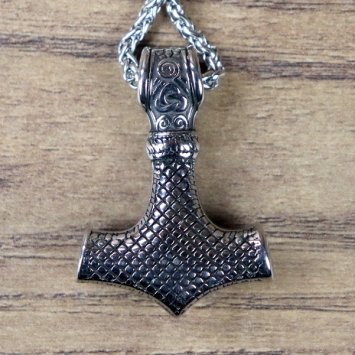 Necklace "Thor's Hammer" Animal Ornament