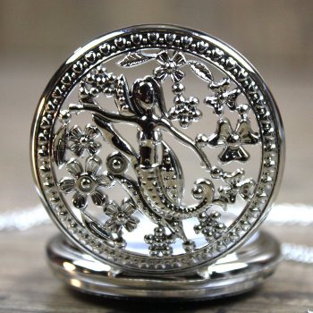 Glas Kugeluhr, Altsilber