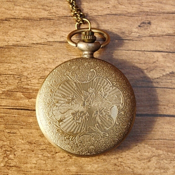 Preview: Taschenuhr mit Anker