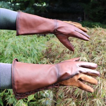 Preview: Falkner Handschuhe, Braun