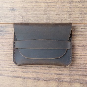 Preview: Flache Geldbörse, Checkkartentasche