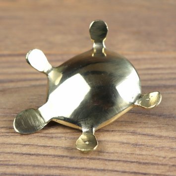 Taschenaschenbecher Messing Antik