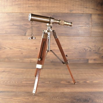 Telescope on a tripod