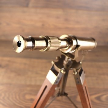 Telescope on a tripod