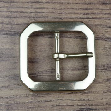 40 mm viereckige, Messing Schnalle, abgeschrägten Ecken