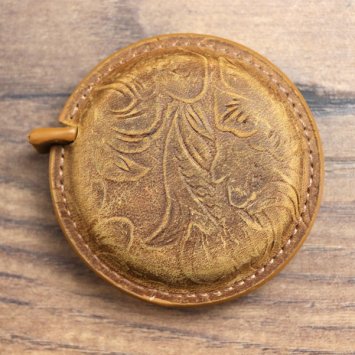 Preview: Maßband mit Lederhülle, 150 cm