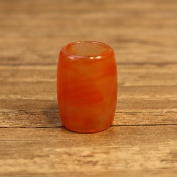 13 mm Dreadlock Perle - Orange