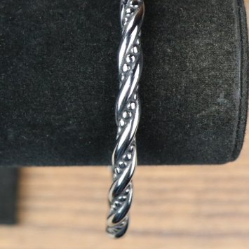 Metall Armband Widder Köpfe - Farbe: Silber
