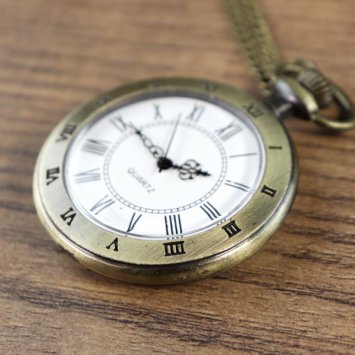 Taschenuhr ohne Deckel, Ziffernblatt mit römischen Ziffern