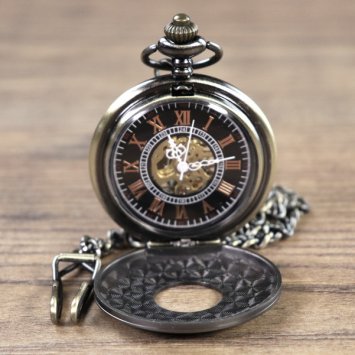 Mechanische Uhr mit Zahlenkranz Deckel