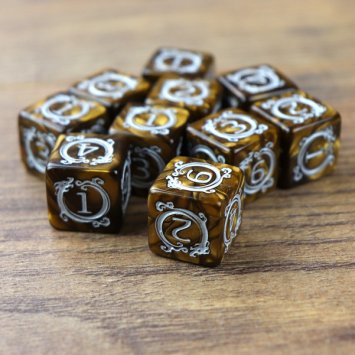 10 Stück D6 Würfel - 