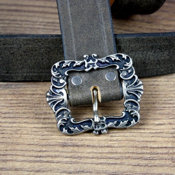 3.5 x 138 cm - Baroque Belt, Antique Brown, AS