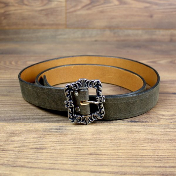3.5 x 138 cm - Baroque Belt, Antique Brown, AS